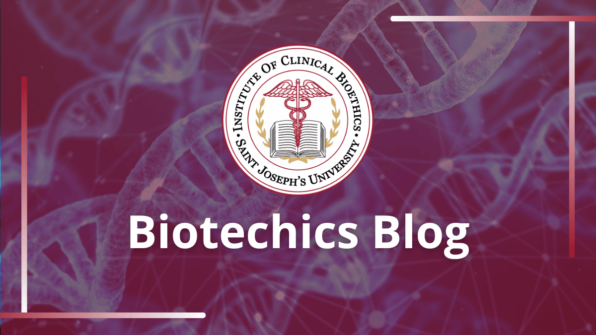 Institute Of Clinical Bioethics Blog | ICB Blog